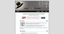 Desktop Screenshot of hidereveal.ncottin.net
